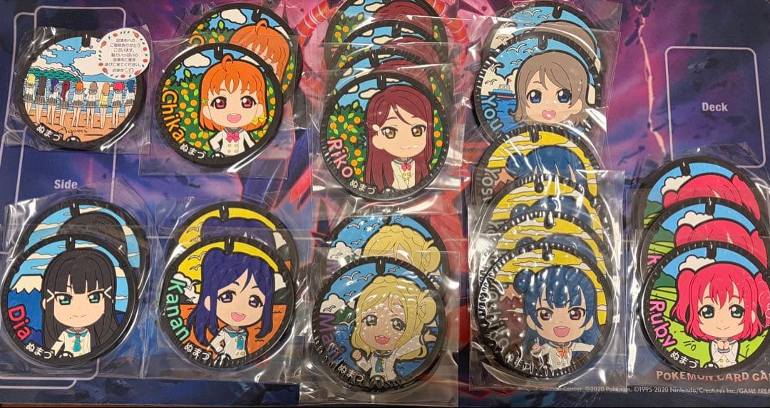 ラブライブ！サンシャイン!! 沼津マンホールラバーコースター沼津ふるさと納税
