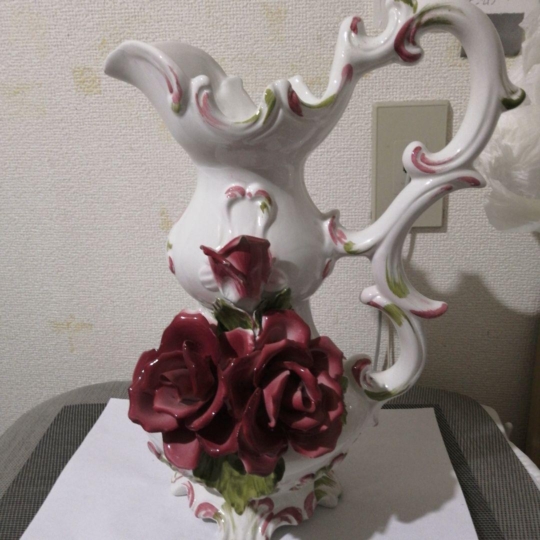 DEMAIN デ-メイン イタリア製 フラワーモチーフ ヨーロピアン インテリア