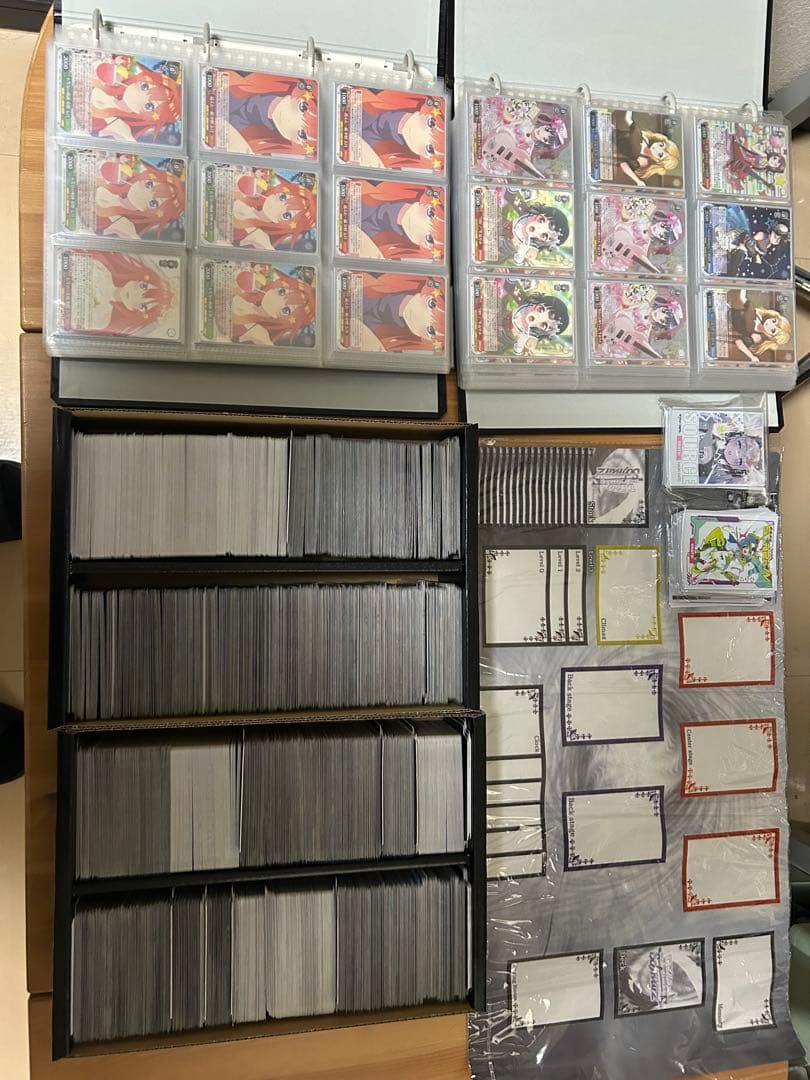 ヴァイスシュヴァルツ　引退品　デッキ　デッキパーツ　プレイマット