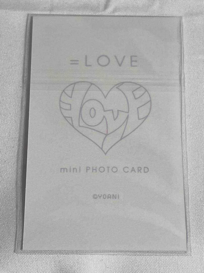 ＝LOVE イコラブ 野口衣織 ミニフォト レア　vol.9 猫衣装