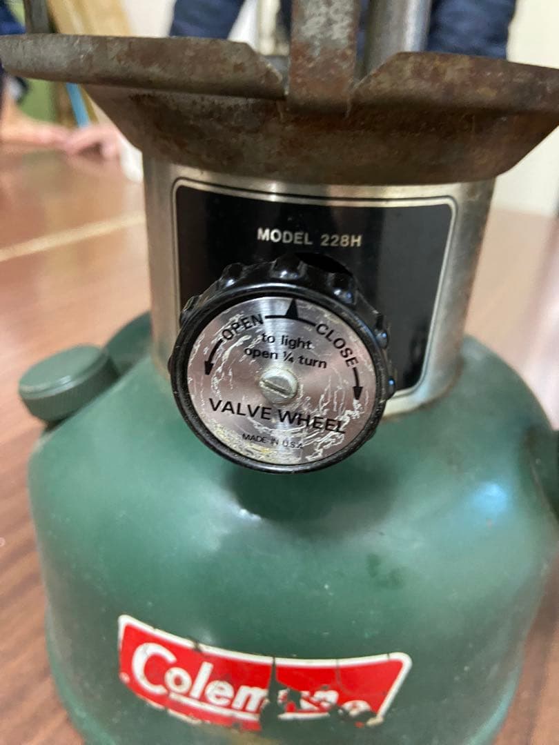 Colemanコールマン 228H ランタン ビッグハット ヴィンテージ