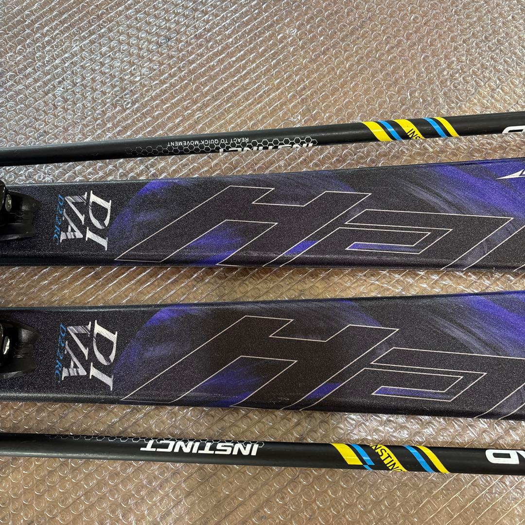 hart DIVA 152cmスキー板　工具不要　head 107cmストック