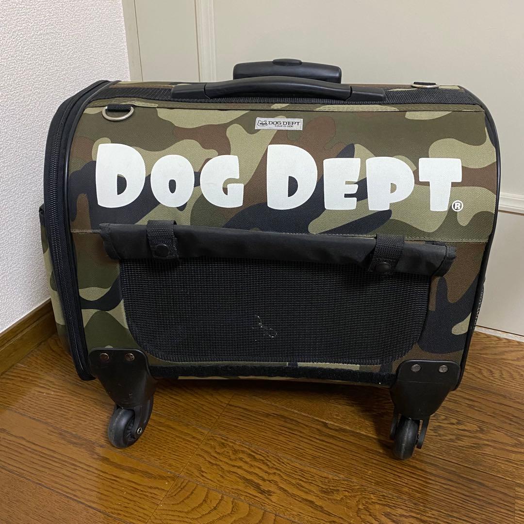 【生産終了・完売品】DOGDEPT ペットカート　迷彩柄