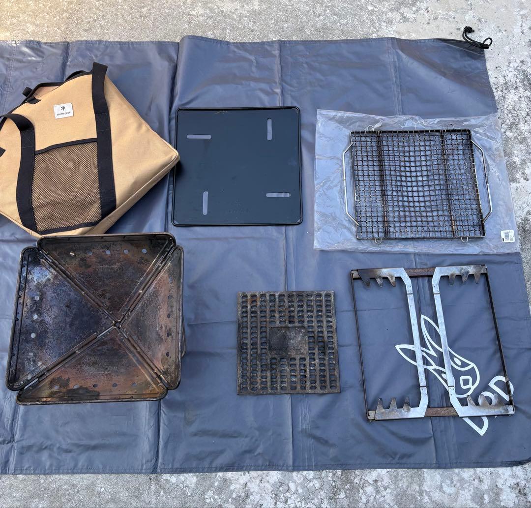 peak スノーピーク　焚き火台M 6点セット