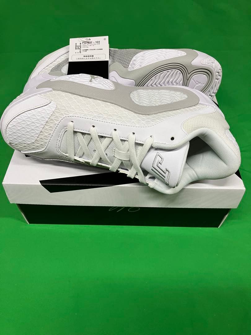 ナイキ テイタム 2 PFホワイト/グレーフォグ/グレーフォグ 26.5