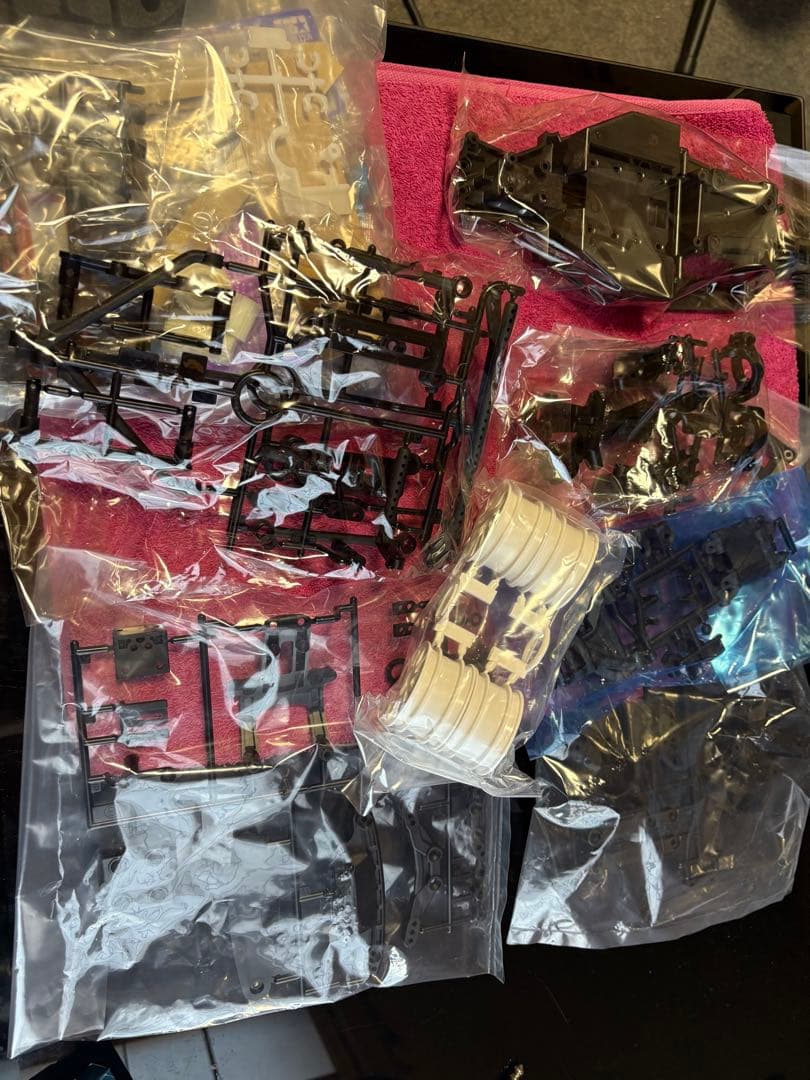 TAMIYA M08R シャーシキット 開封済中古 身組立