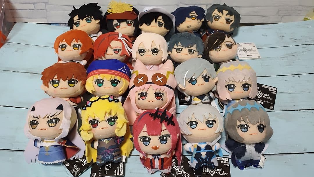 Fate/Grand Order FGO ちびぐるみ 20体
