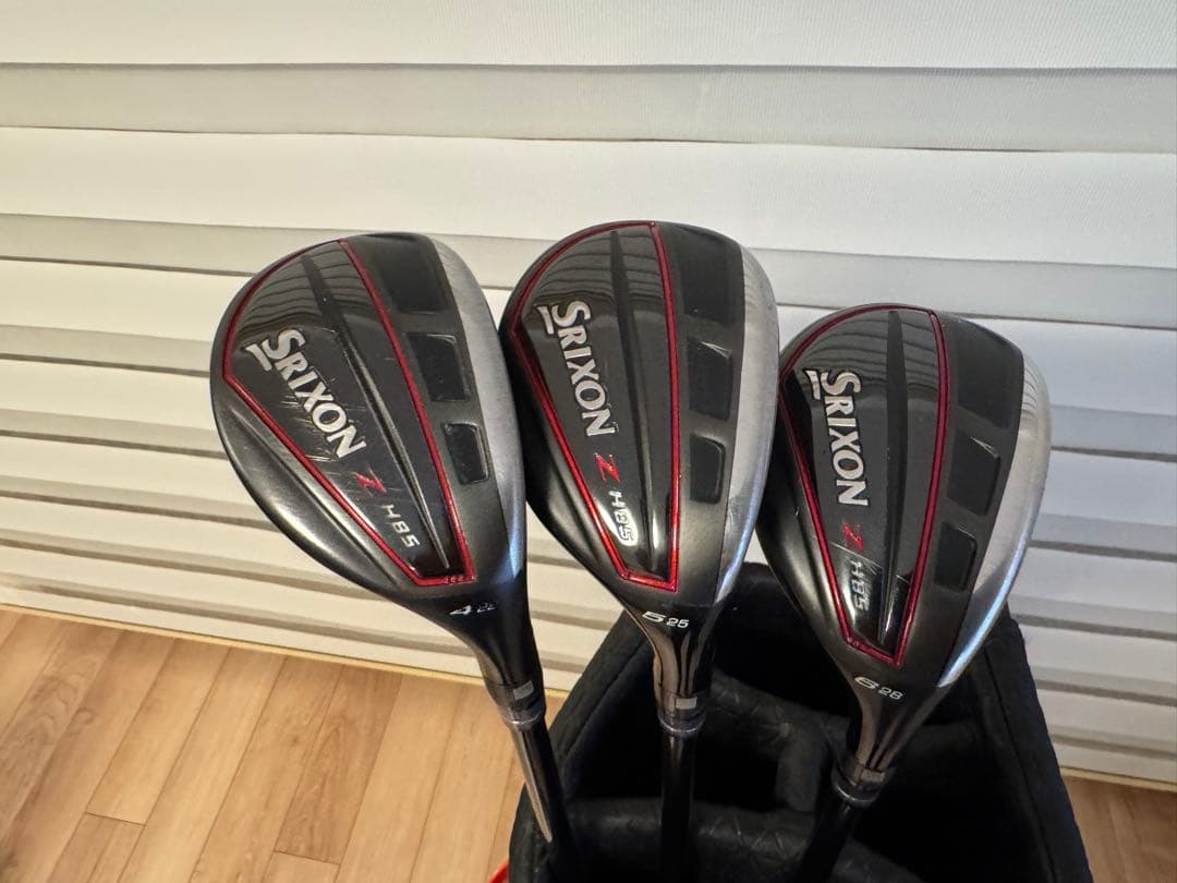 スリクソン Z H85 ユーティリティ U4 U5 U6 ラウネ i90 3本