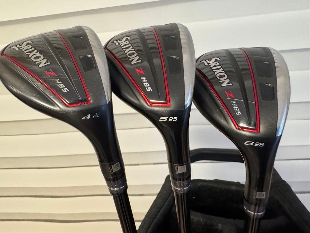 スリクソン Z H85 ユーティリティ U4 U5 U6 ラウネ i90 3本