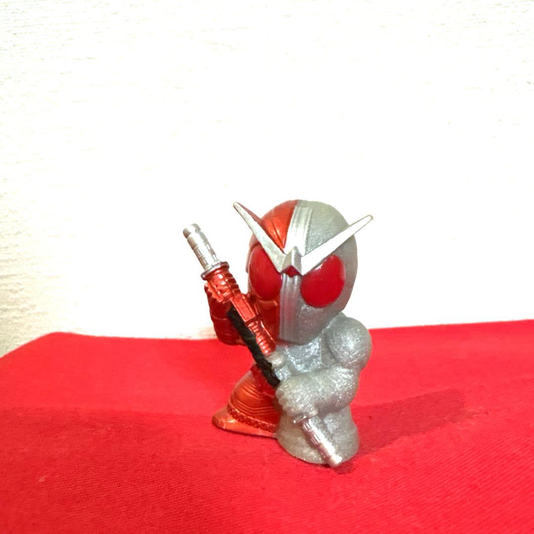 仮面ライダーW ヒートメタル 桐山漣 菅田将暉 フィギュア SHF 真骨彫 銀赤