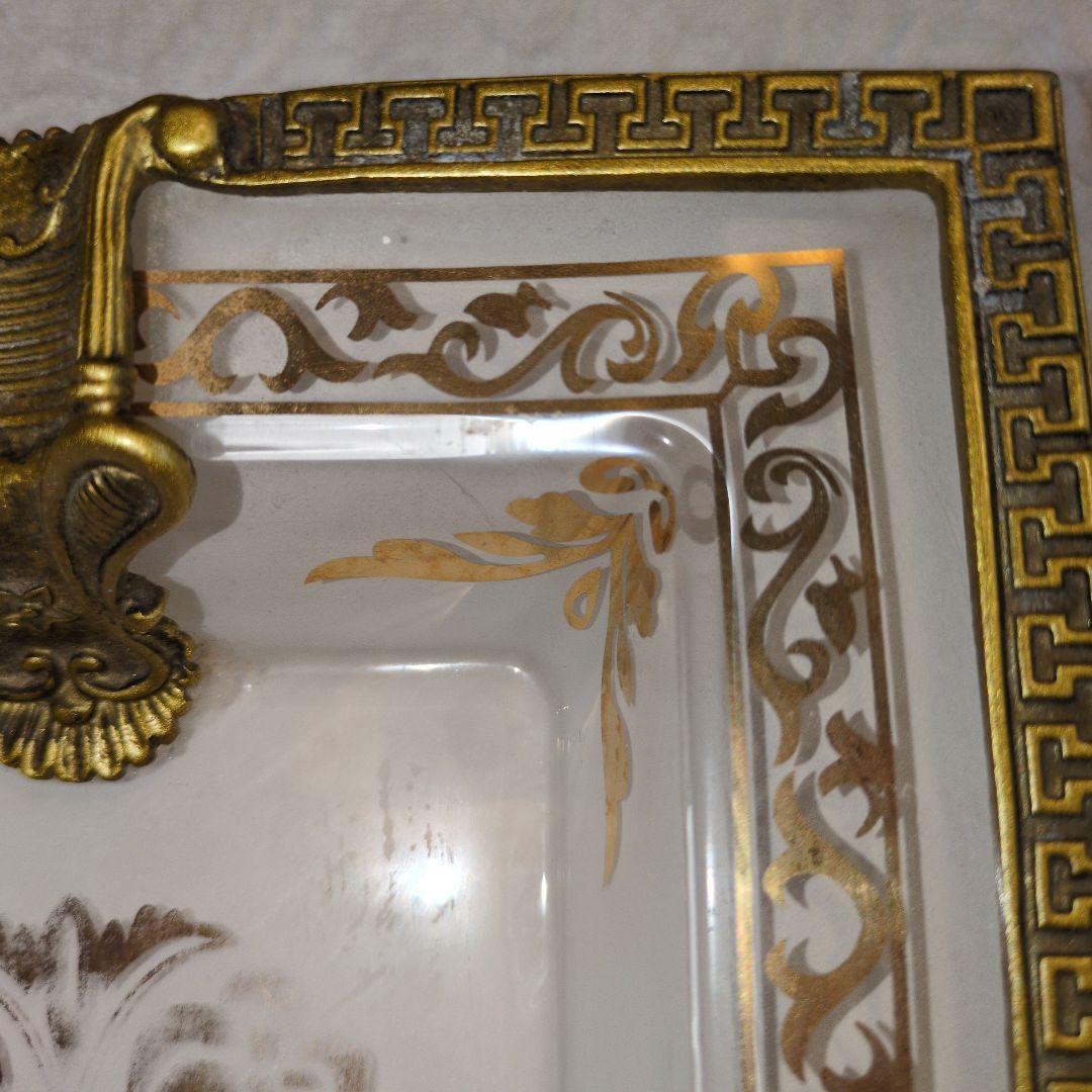 再お値下げしました!ＺARAホーム、アンティーク風灰皿、希少。お洒落な小物入れ