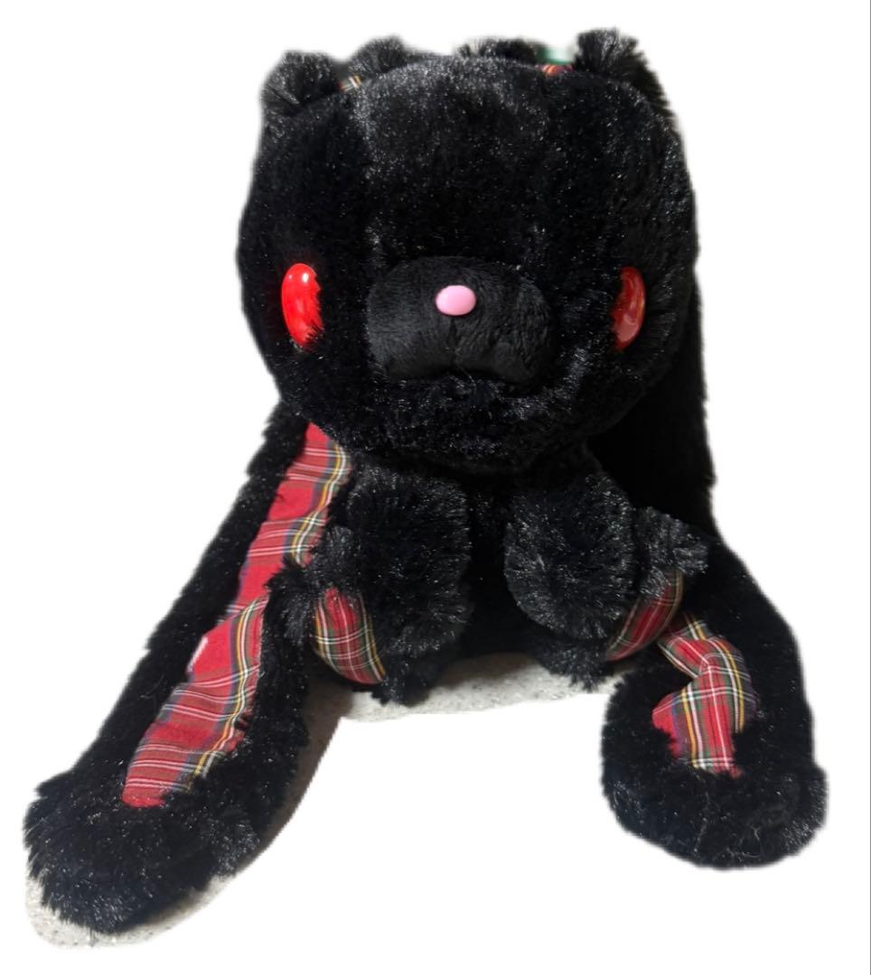 早い者勝ちです!!汎用うさぎぬいぐるみ　やわはだバリエーション【ブラック】