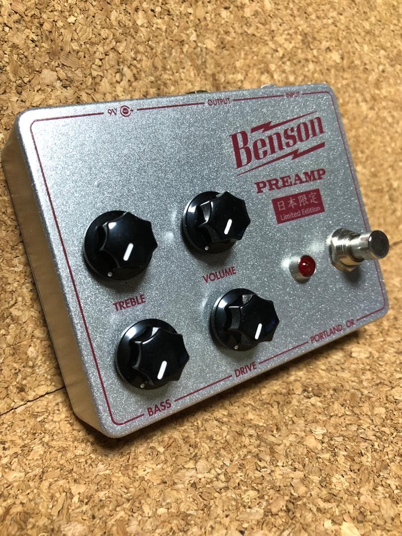 Benson Amps Preamp Pedal オーバードライブ