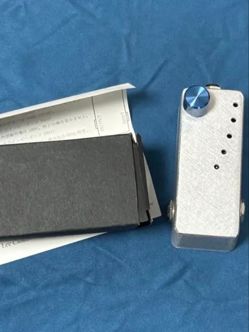 Lee Custom Amplifier 12AU7BB 真空管搭載ペダル