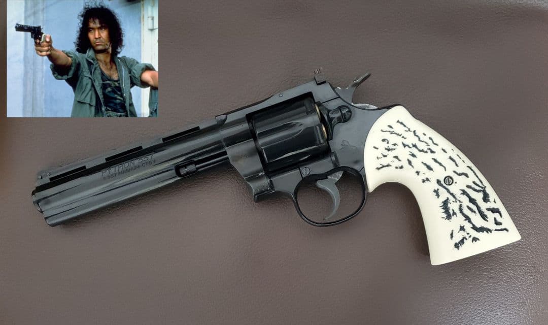 クライムハンター/怒りの銃弾　コルトパイソンブルース仕様　プロップグリップ付