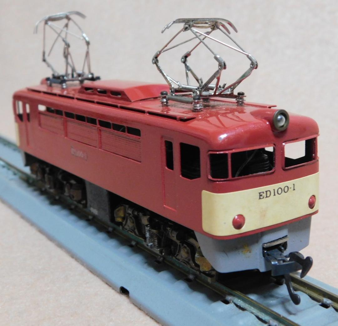 ＫＴＭ　カツミ模型店　ＨＯゲージ　ＥD１００　自由形電気機関車（昭和４０年代製）