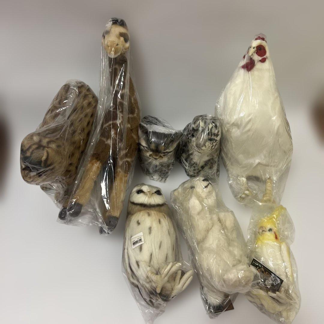 【新品未開封】HANSA どうぶつぬいぐるみ　8体