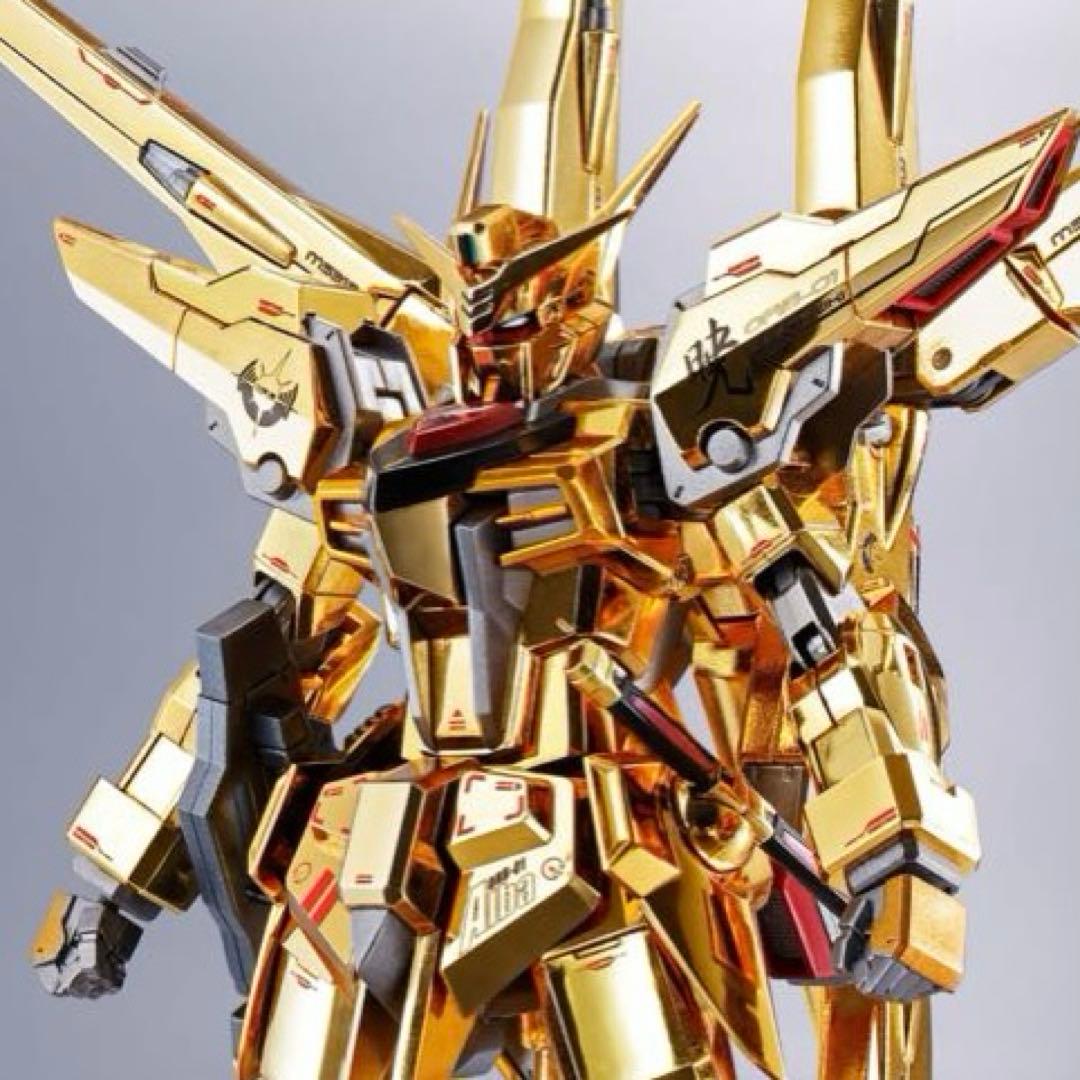 L ROBOT魂 アカツキガンダム（シラヌイ装備）メタルロボット魂