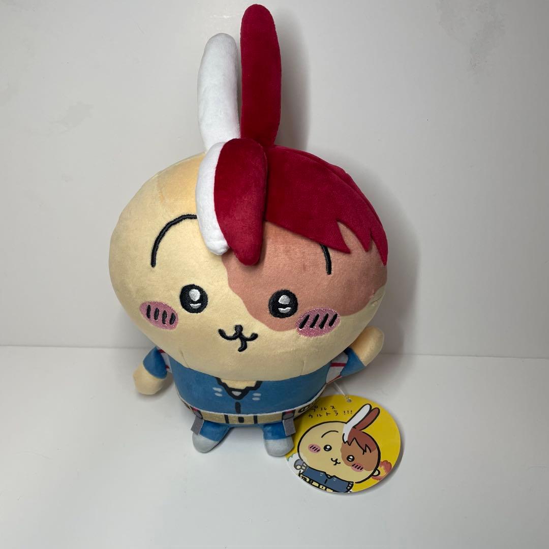 【新品 タグ付き】 ヒロアカ ちいかわ　轟焦凍 うさぎぬいぐるみS