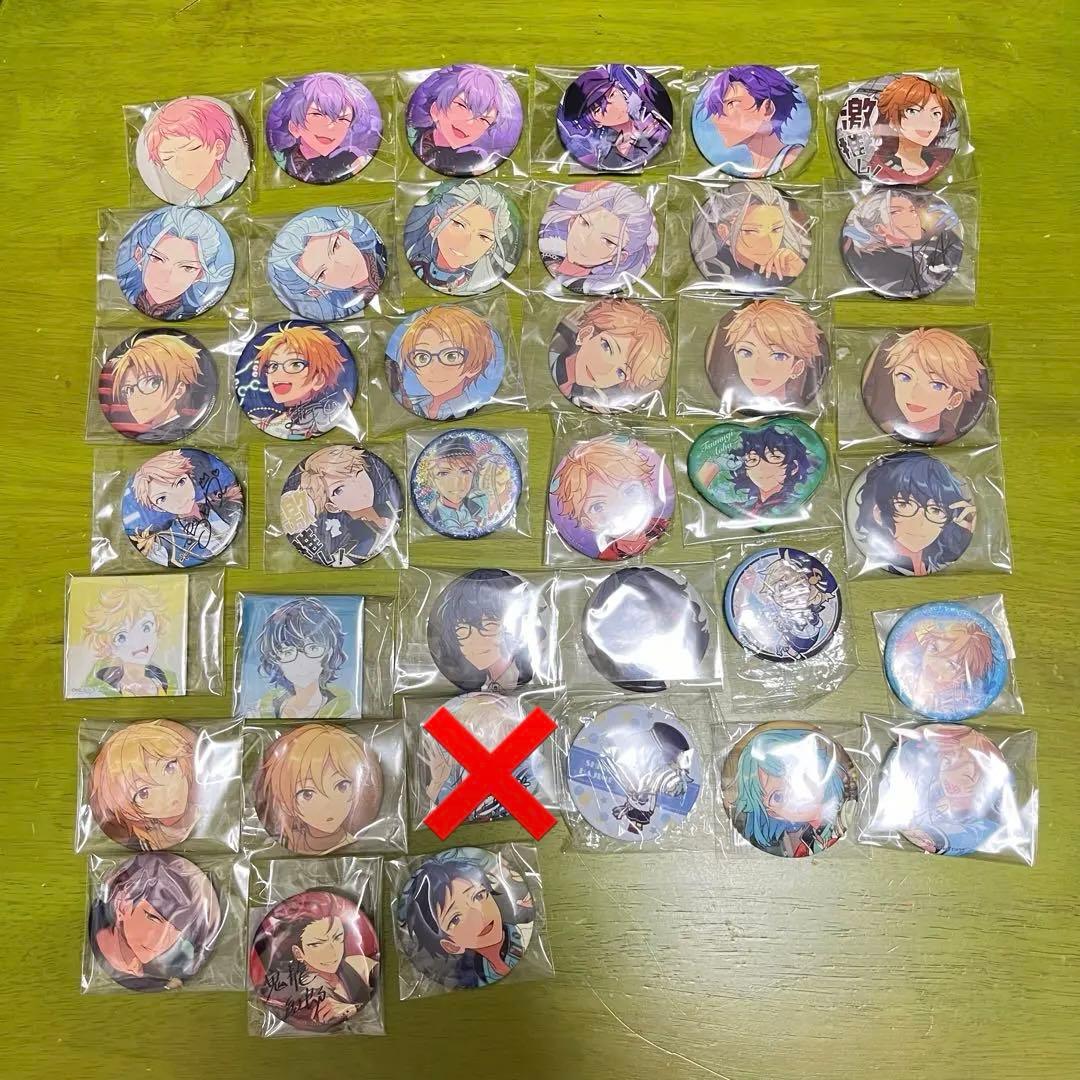 あんスタ 缶バッジ イベコレ シャッフル 大神晃牙 斎宮宗 乱凪砂 三毛縞斑