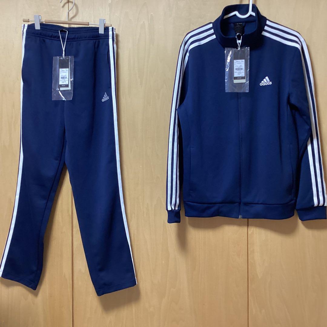 adidas ジャージ CONAVY/WHITE アディダス　M