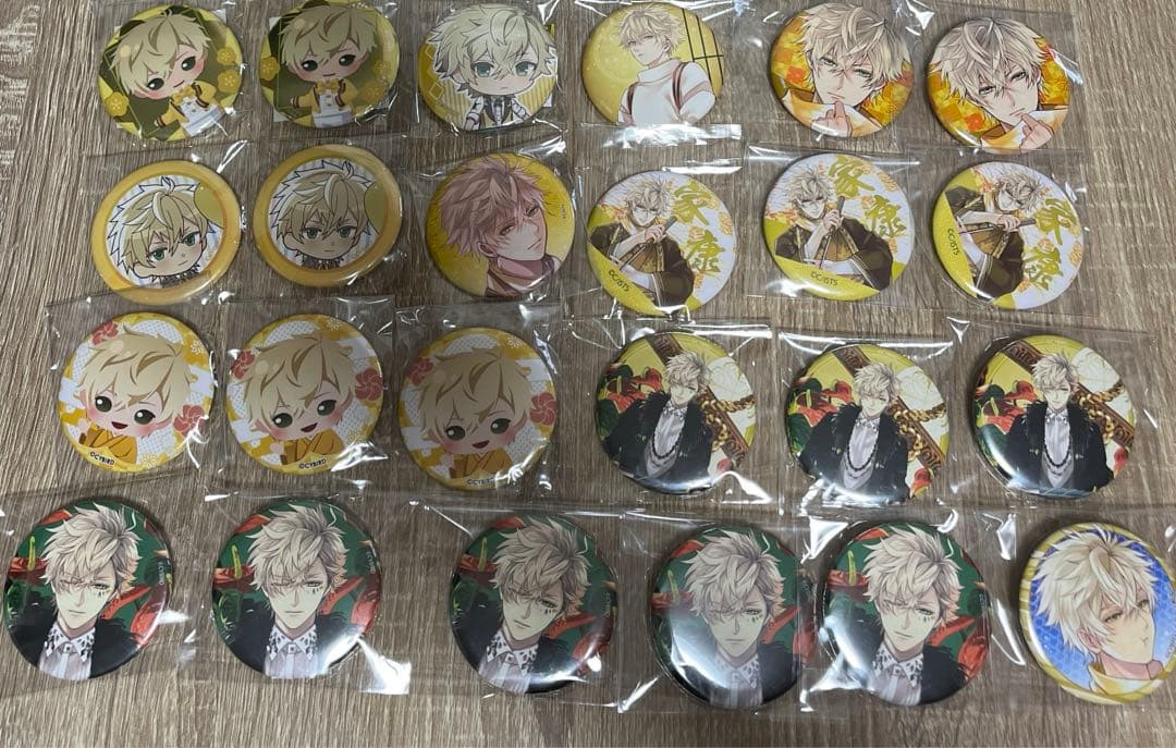 ○ イケメン戦国 徳川家康 缶バッジ まとめ売り