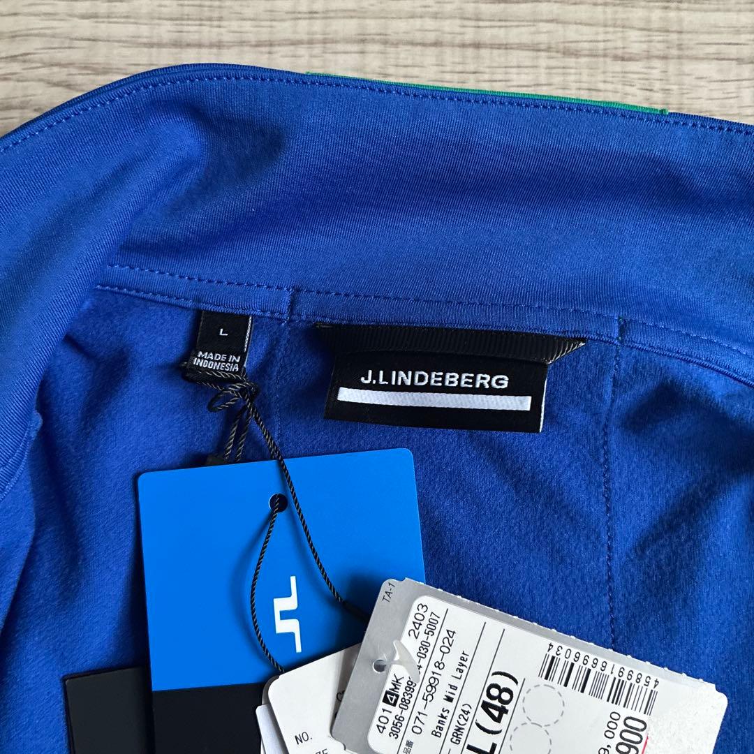 定価約3.2万 未使用 jリンドバーグ banks mid ゴルフジャケット L