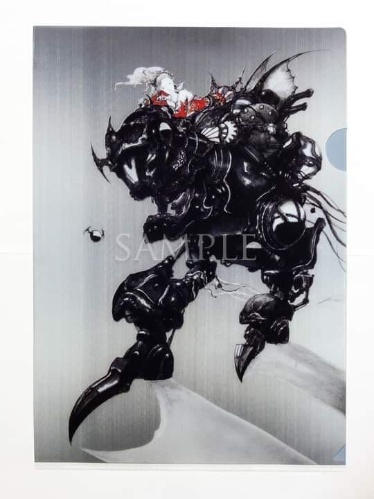 天野喜孝「魔導アーマー DX」クリアファイル（限定非売品）