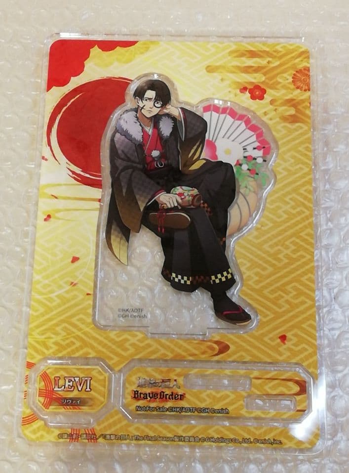 進撃の巨人 Brave order リヴァイ 初夢 アクリルスタンド ブレオダ