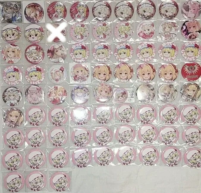 東方Project フランドール・スカーレット 缶バッチ まとめ売り