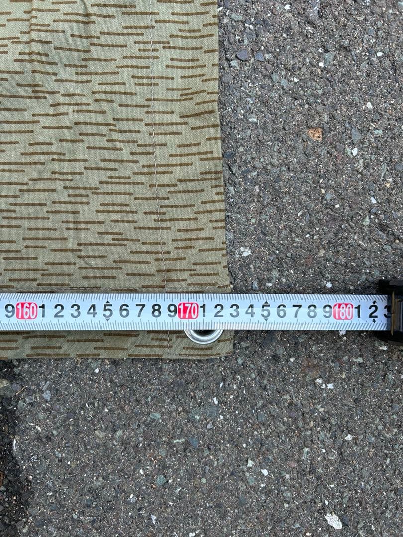 NVA　東ドイツ軍幕　テントシート　1枚