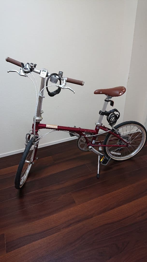 DAHON Boardwalk D7 20インチ ワインレッド