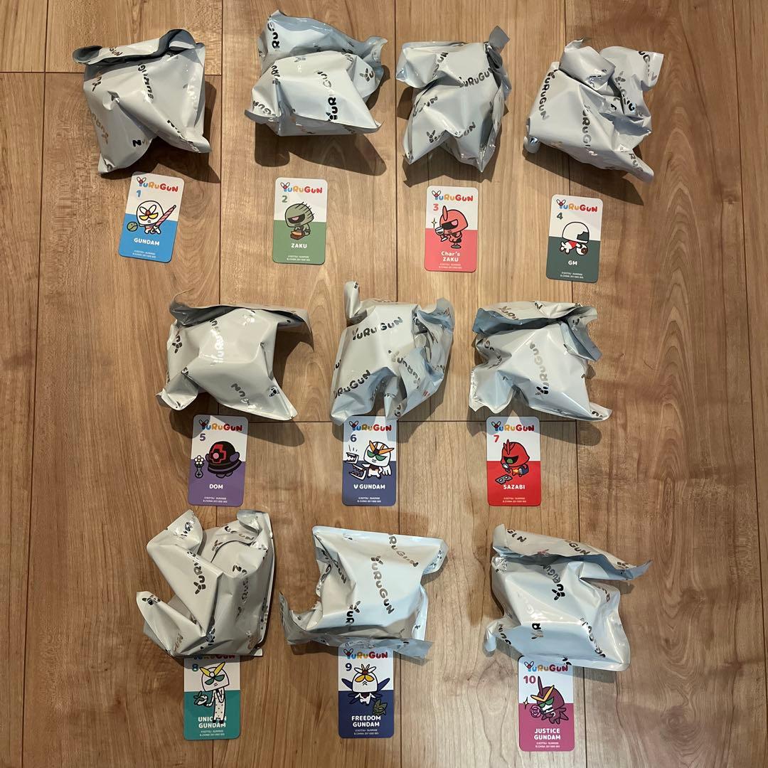 ゆるガンYuRuGun wave1 ガンダム フィギュア 10種セット