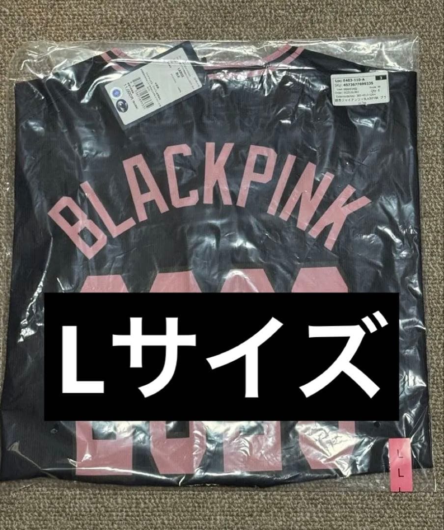 読売ジャイアンツ×BLACKPINK ブラック ユニホーム L