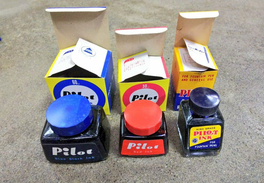 バラ売り PILOT インク各種 昭和レトロ 万年筆などに