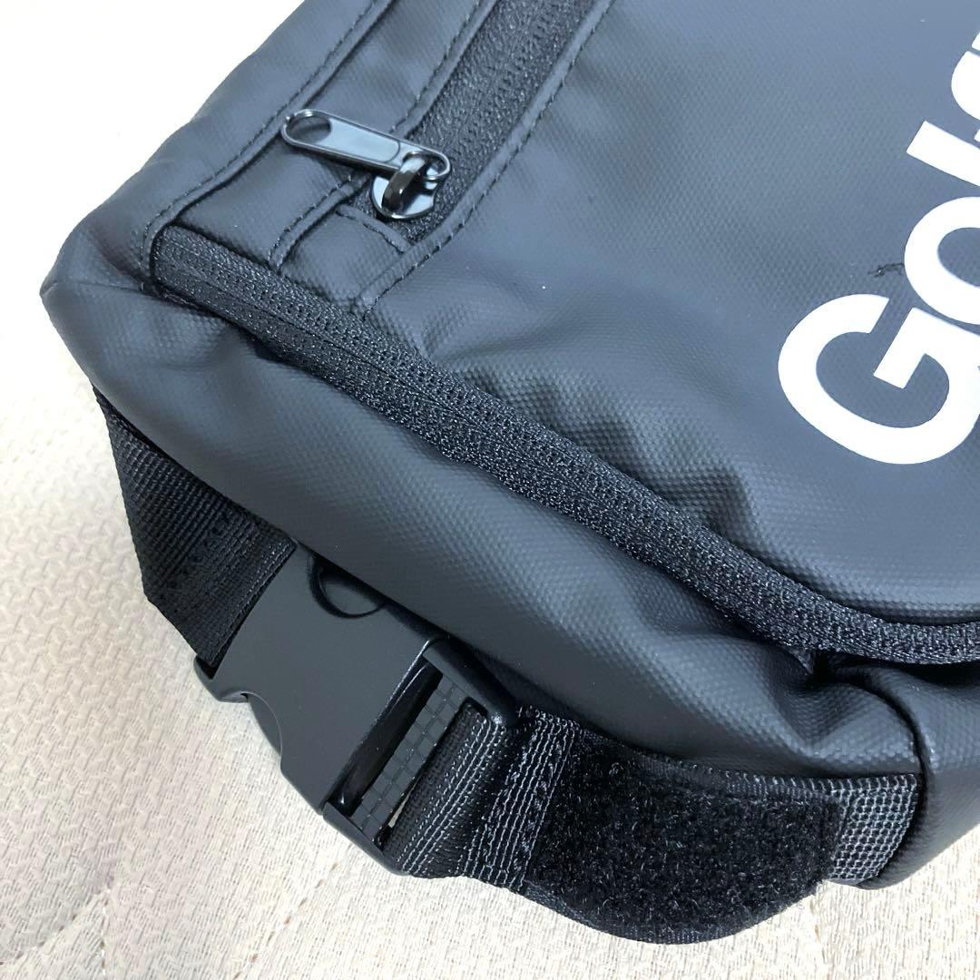 【未使用】ゴルフィッカーズ　スリクソン　数量限定　コラボラウンドポーチ、ブラック