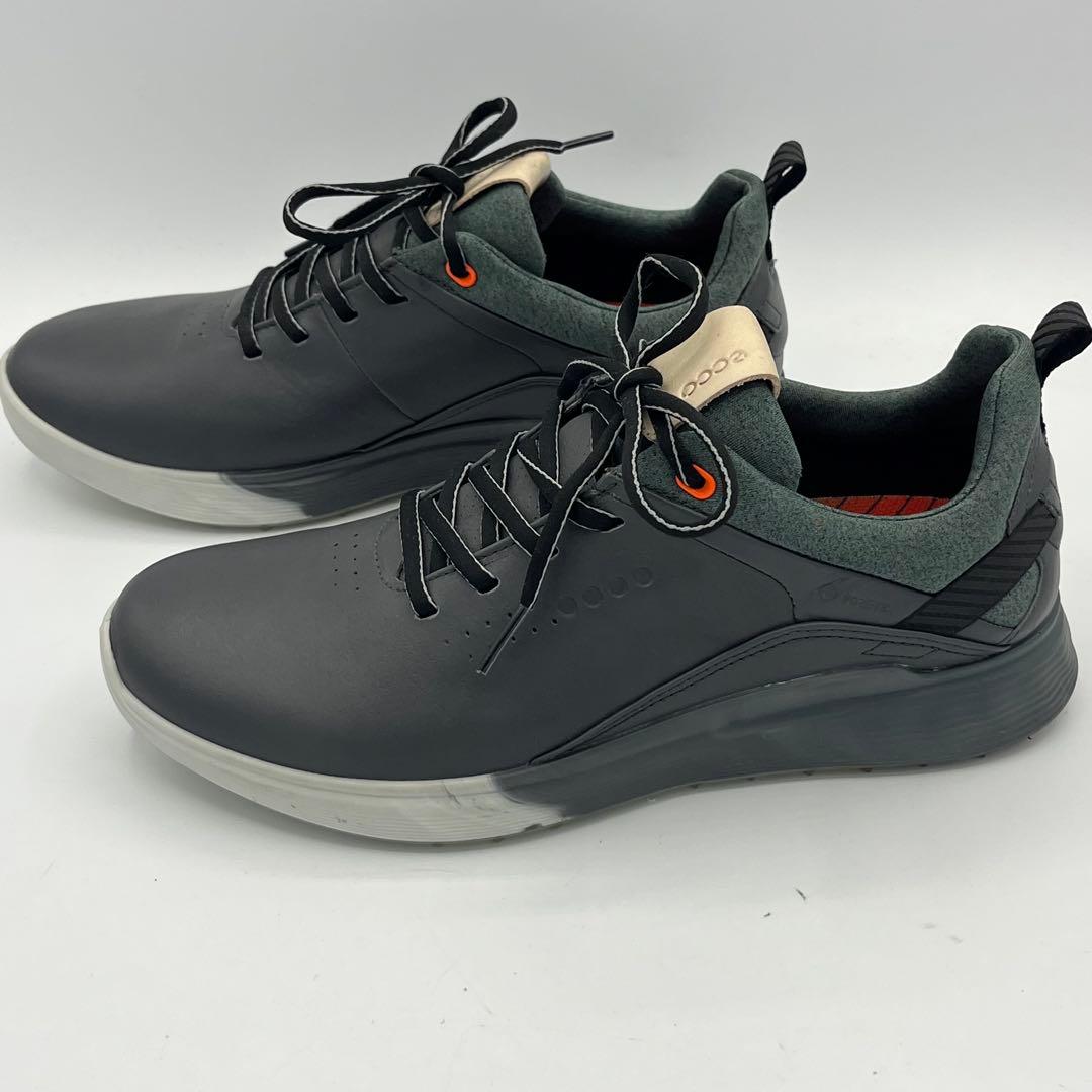 ECCO S-THREE GORE-TEXシューズ 24.5cm ダークグレー