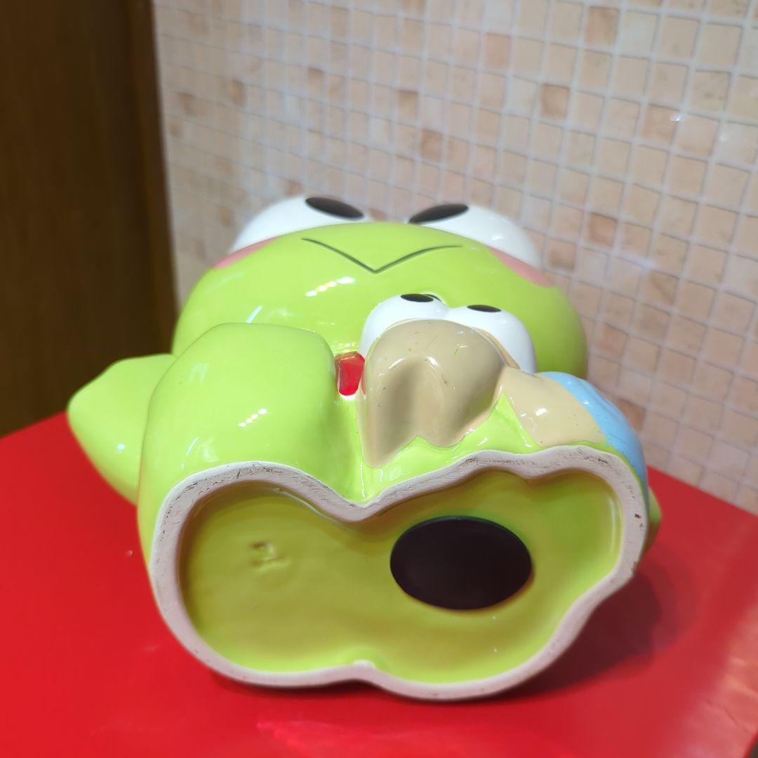 SANRIO・サンリオ・けろけろけろっぴ・当時物・陶器・貯金箱・大きめ・単品