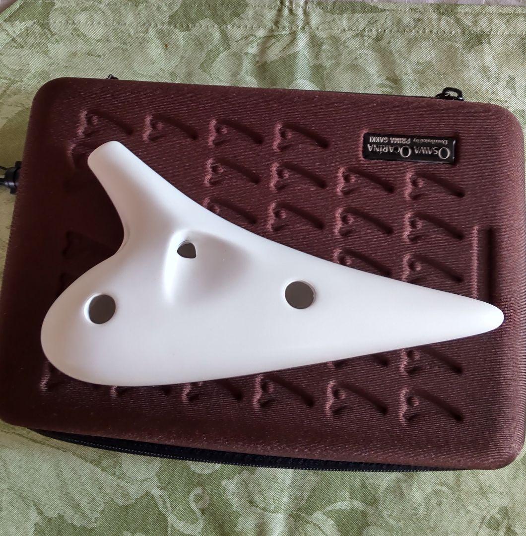 【美品】オオサワオカリナ iシリーズ AC管　マットホワイト仕上げ