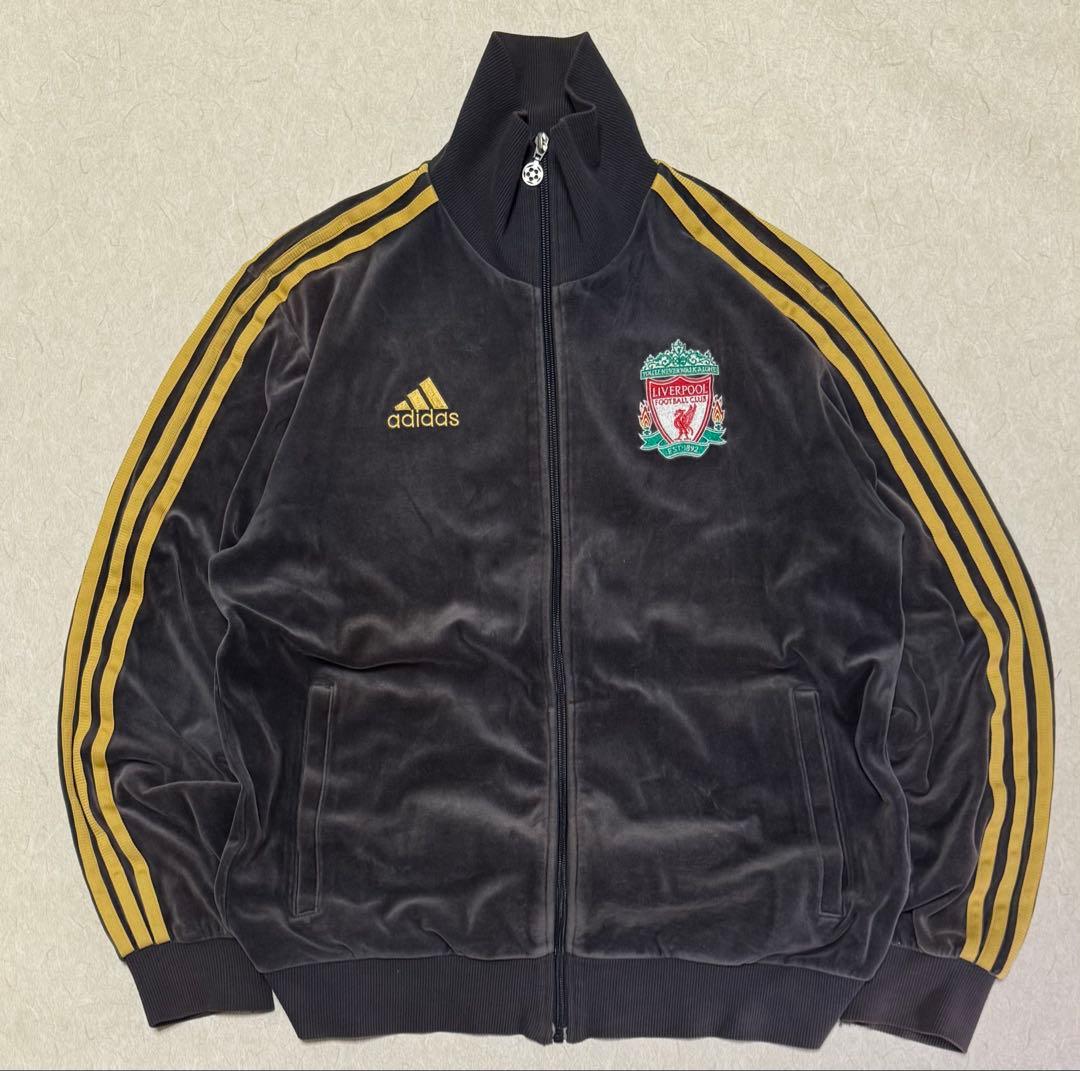 ウェア adidas Liverpool velor track jacket