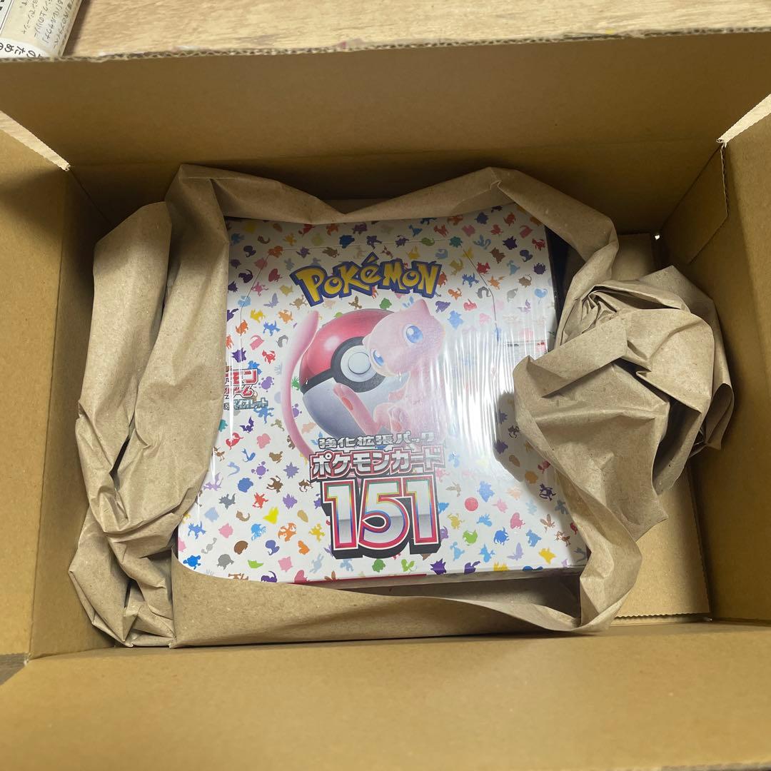 ポケモンカードゲーム151 BOX未開封　シュリンク付き