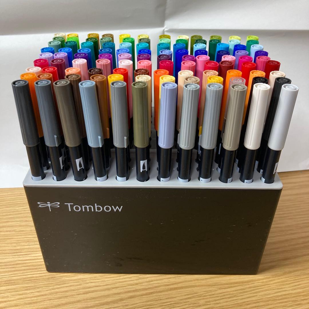 デュアルブラッシュペンABT／Tombow 108色 収納ケース付き