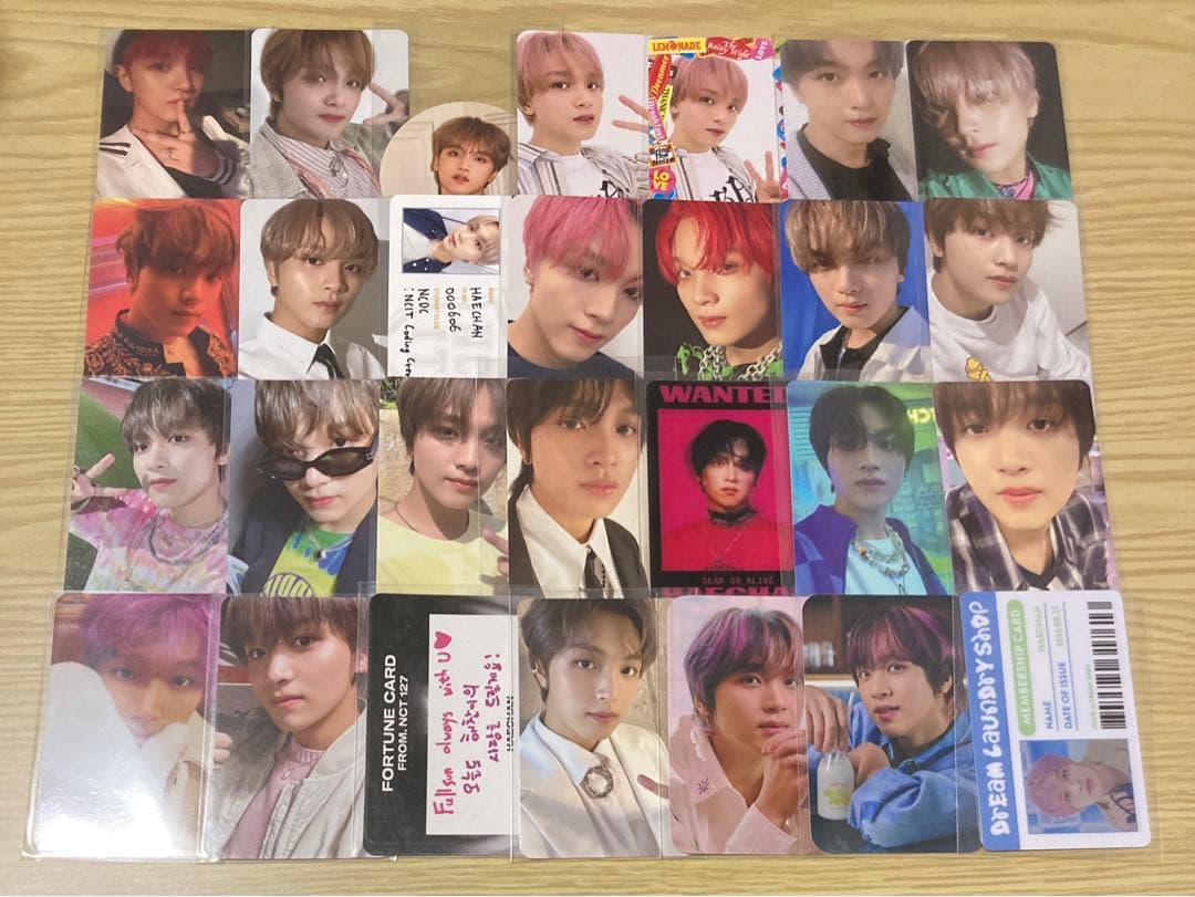 NCT 127 DREAM ヘチャン mu-mo MD  キノ トレカまとめ売り