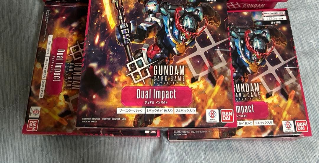 ガンダムカードゲーム Dual impact 3BOX