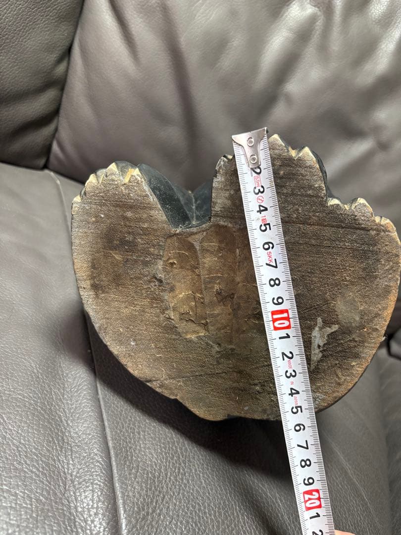 木製　黒の招き猫　置物　レトロ