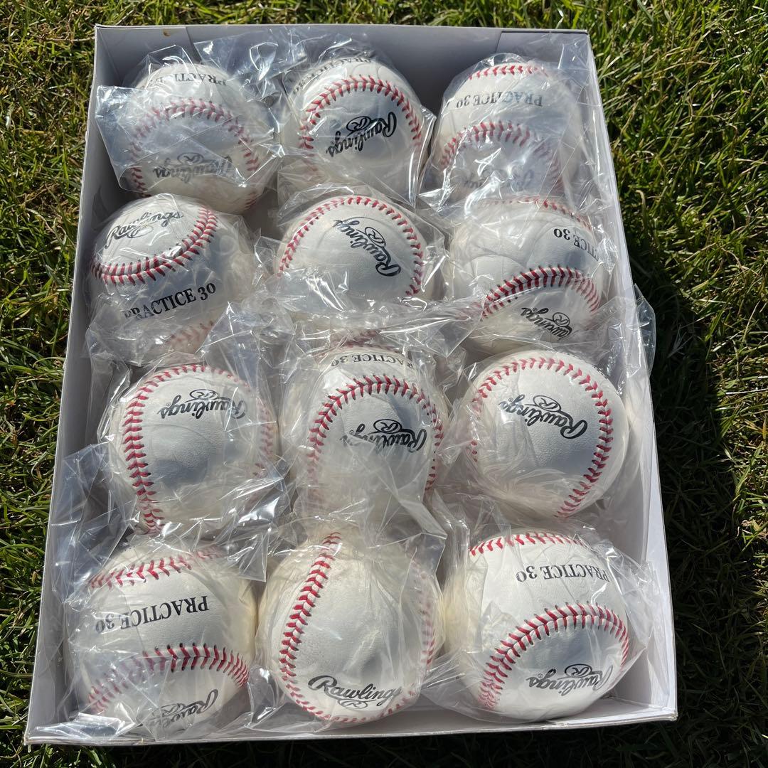 硬式野球ボール（１２個）・ローリングス