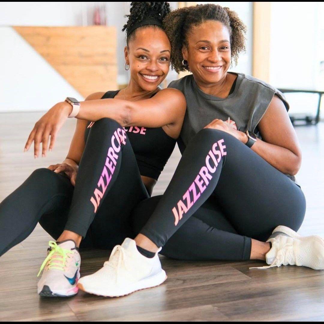 JAZZERCIZE ブラトップ＆レギンス上下セット