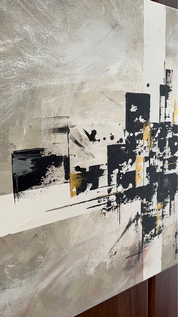 抽象画/大きい/インテリア/絵画/ニュアンス/テクスチャー/モダン/北欧