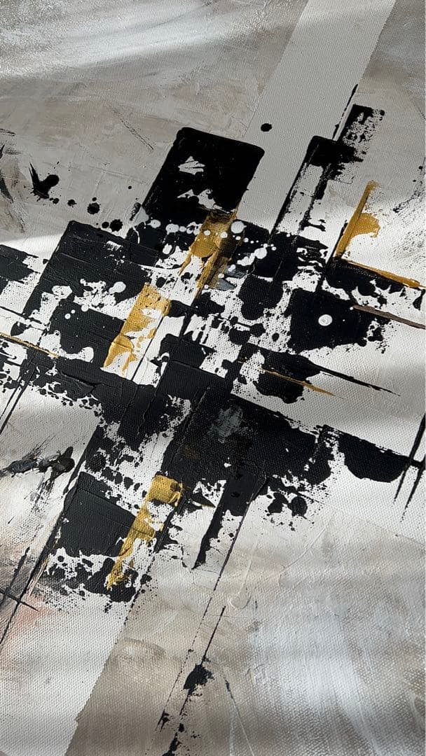 抽象画/大きい/インテリア/絵画/ニュアンス/テクスチャー/モダン/北欧