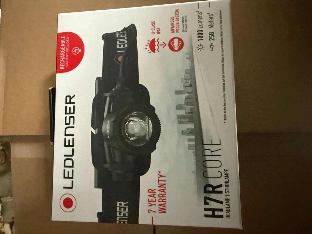 新品！LEDLENSER H7R CORE ヘッドライト